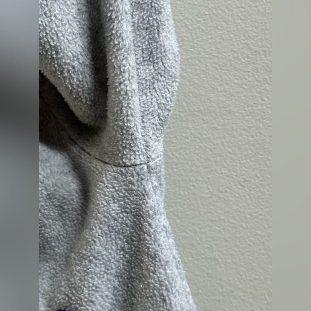 Vtg Y2K Tigger "Mr.Splendiferous" Fleece Embroidered Hoodie Grey/Blue Women's M - Picture 6 of 12
